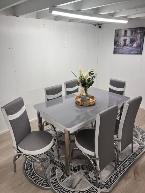 Chrome Dining Set