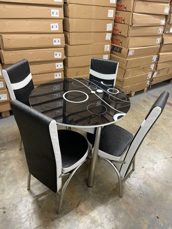 Black Dining Set