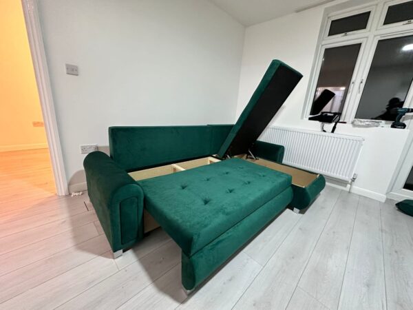 Jade Corner Sofa Bed - Image 2