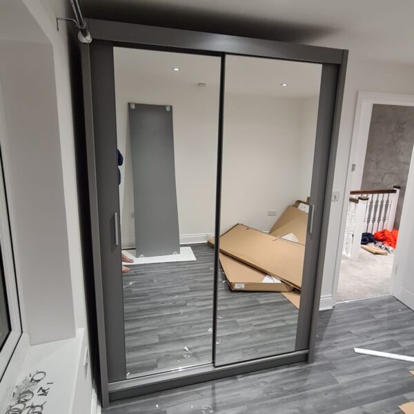 Mirrored Sliding Wardrobe