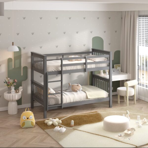 Railed Bunk Bed - Image 4