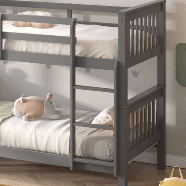 Railed Bunk Bed