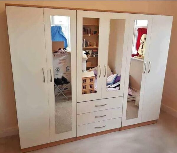 Mirrored Door Wardrobe