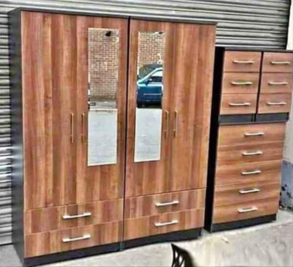 Wood Door Wardrobe